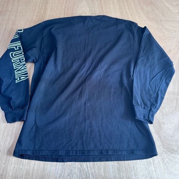 Gildan Palm Springs California LS Graphic Tee Black Souvenir Shirt Men’s L - Picture 3 of 5